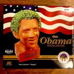 President 🇺🇸 Obama Chia Pet Special Ed. SEALED